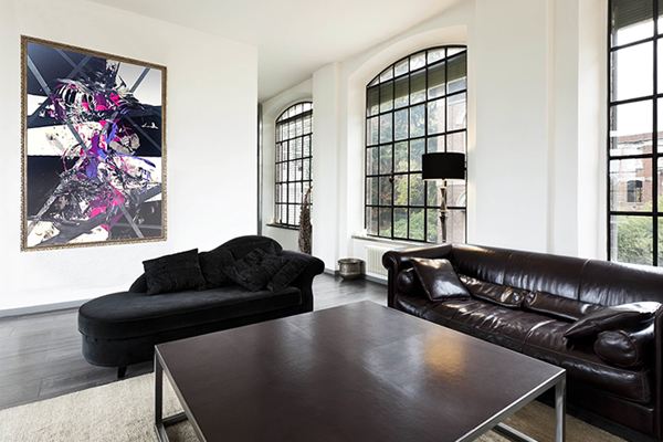 Commissioned Painting for Private Apartment